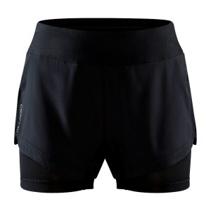 Craft ADV Essence 2-in-1 Shorts Sort Dame